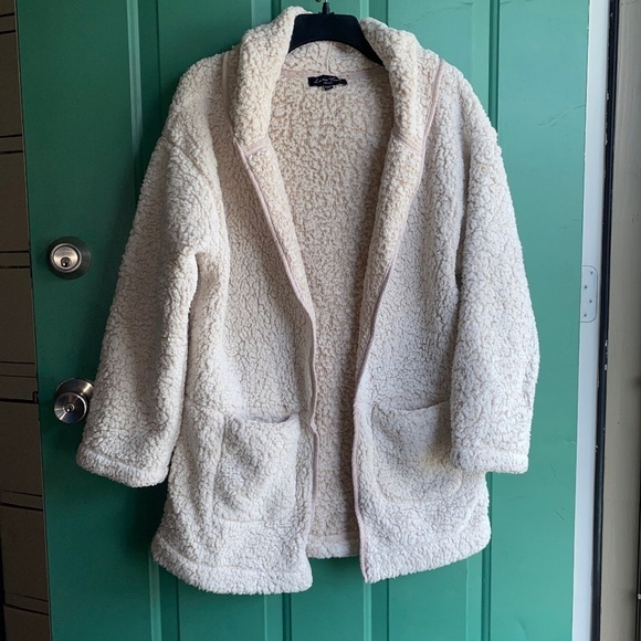 Love Tree size medium fleece hooded jacket - Picture 1 of 5